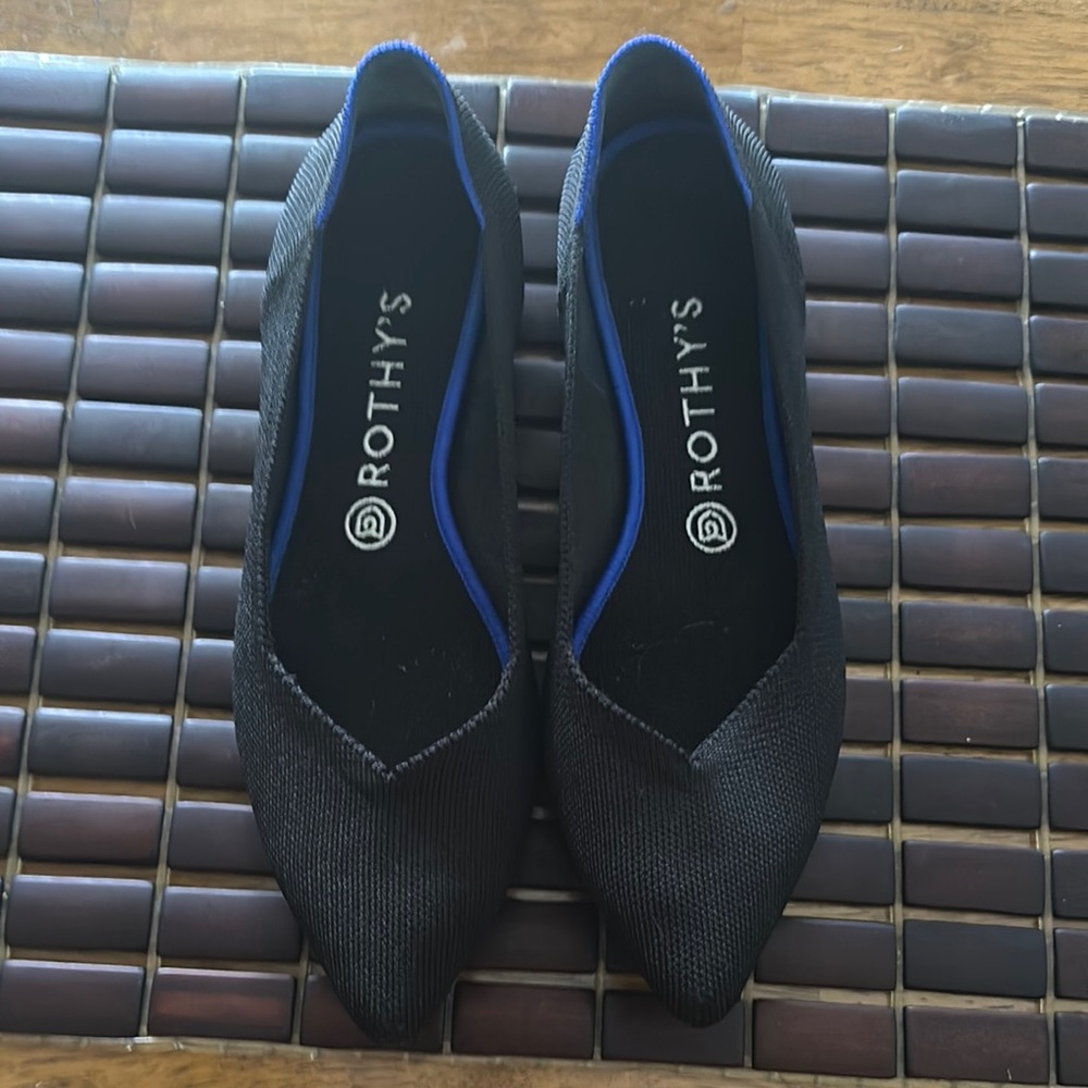 Rothy's Women's Black Flats